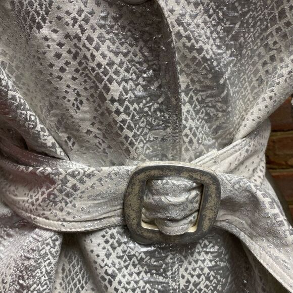 Cartise Silver Design Bell Sleeve Jacket Size 10 NEW - Picture 4 of 8